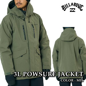 yGg[Pő47{BLACK FRIDAYԁz {Ki Xm[{[h EFA WPbg r{ BILLABONG 3L POWSURF JACKET MIL pET[t WPbg Y fB[X 25-26