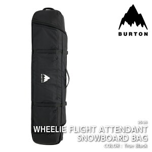 {Ki Xm[{[h P[X obO o[g BURTON WHEELIE FLIGHT ATTENDANT True Black EB[[ tCg Ae_g 25-26