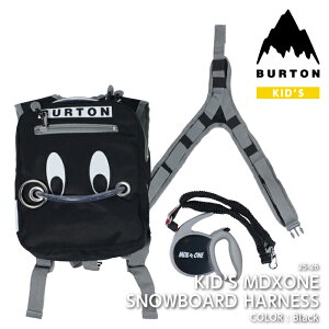 {Ki Xm[{[h ANZT[ o[g BURTON KIDS MDXONE SNOWBOARD HARNESS Black LbY n[lX 25-26