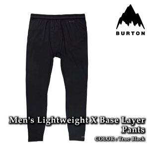 {Ki Xm[{[h Ci[ o[g BURTON LIGHTWEIGHT X BASE LAYER PANTS True Black CgEFCg C[ Y 25-26