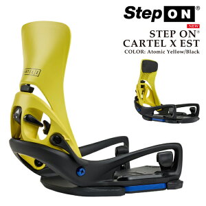{Ki Xm[{[h rfBO o[g BURTON MENS STEP ON CARTEL X EST Atomic Yellow Black XebvI J[e GbNX C[GXeB[ oCfBO Y 25-26 \