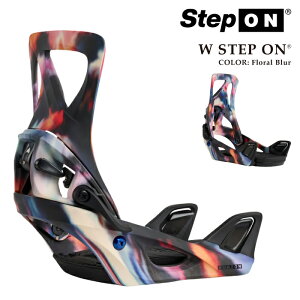 日本正規品 スノーボード ビンディング バートン BURTON WOMENS STEP ON Re:Flex Floral Blur ステップオン リフレックス バインディング レディース 25-26
