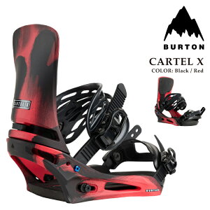 {Ki Xm[{[h rfBO o[g BURTON MENS CARTEL X Re:Flex Black Red J[e GbNX tbNX oCfBO Y 25-26