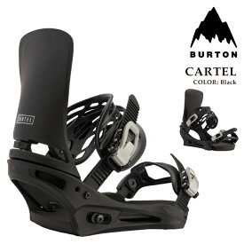 日本正規品 スノーボード ビンディング バートン BURTON MENS CARTEL Re:Flex Black カーテル リフレックス バインディング メンズ 25-26