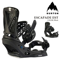 日本正規品 スノーボード ビンディング バートン BURTON WOMENS ESCAPADE EST Black エスカペイド イーエ…