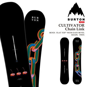 {Ki Xm[{[h  o[g BURTON CULTIVATOR Chain Link J`x[^[ Flat Top Y fB[X 25-26