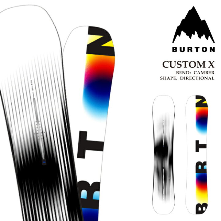 楽天市場】日本正規品 スノーボード 板 バートン BURTON CUSTOM X 