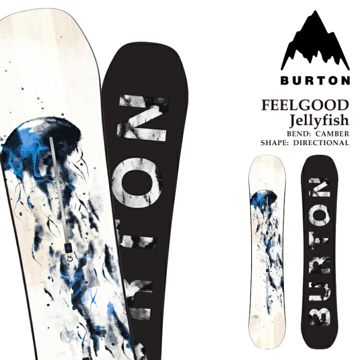 楽天市場】日本正規品 スノーボード 板 バートン BURTON FEELGOOD 