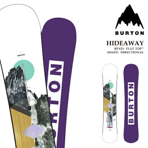 {Ki Xm[{[h  o[g BURTON HIDEAWAY nChAEFC Flat Top fB[X 25-26
