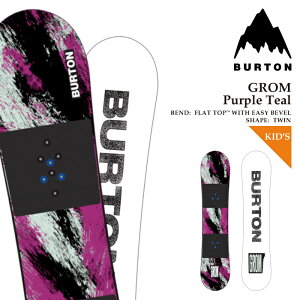 yGg[Pő47{BLACK FRIDAYԁz {Ki Xm[{[h  o[g BURTON GROM Purple Teal O Flat Top LbY [X q 25-26