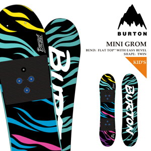 yGg[Pő47{BLACK FRIDAYԁz {Ki Xm[{[h  o[g BURTON MINI GROM ~j O Flat Top LbY [X q 25-26