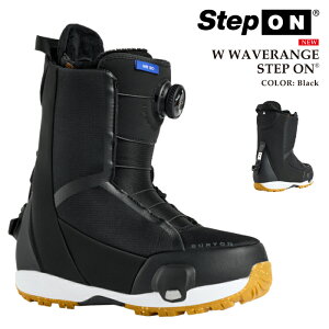 yGg[Pő47{}\ԁz {Ki Xm[{[h u[c o[g BURTON WOMENS WAVERANGE STEP ON Black EFCuW XebvI fB[X 25-26 \