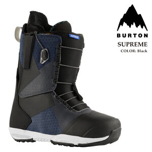 yGg[őSiP5{}\ԁz {Ki Xm[{[h u[c o[g BURTON WOMENS SUPREME Black Tv[ Ch fB[X 25-26
