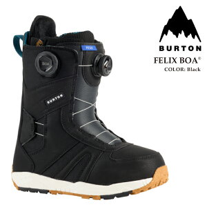 yGg[Pő47{BLACK FRIDAYԁz {Ki Xm[{[h u[c o[g BURTON WOMENS FELIX BOA Black tFbNX {A fB[X 25-26