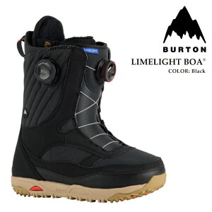 yGg[őSiP5{}\ԁz {Ki Xm[{[h u[c o[g BURTON WOMENS LIMELIGHT BOA WIDE Black CCg {A Ch fB[X 25-26