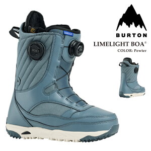 yGg[őSiP5{}\ԁz {Ki Xm[{[h u[c o[g BURTON WOMENS LIMELIGHT BOA WIDE Pewter CCg {A Ch fB[X 25-26