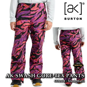 {Ki Xm[{[h EFA pc o[g BURTON MENS AK SWASH GORE-TEX PANTS Slash Multi SAebNX Y 25-26