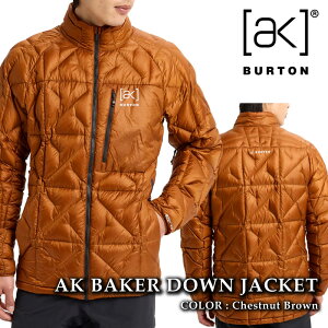 {Ki Xm[{[h EFA WPbg o[g BURTON MENS AK BAKER DOWN JACKET Chestnut Brown Y 25-26