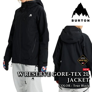 yGg[őSiP10{}\ԁz {Ki Xm[{[h EFA WPbg o[g BURTON WOMENS RESERVE GORE-TEX 2L JACKET True Black SAebNX fB[X 25-26