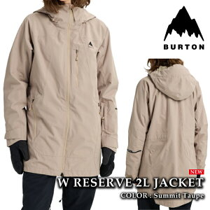 yGg[Pő47{BLACK FRIDAYԁz {Ki Xm[{[h EFA WPbg o[g BURTON WOMENS RESERVE 2L JACKET Summit Taupe fB[X 25-26