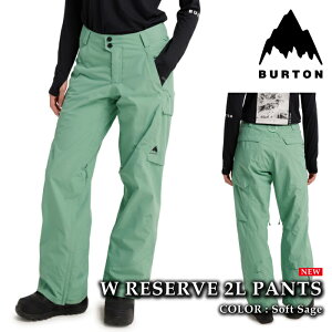 {Ki Xm[{[h EFA pc o[g BURTON WOMENS RESERVE 2L PANTS Soft Sage fB[X 25-26