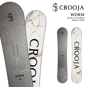 日本正規品 スノーボード 板 クロージャ CROOJA WORM ワーム メンズ レディース 25-26