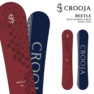 日本正規品 スノーボード 板 クロージャ CROOJA BEETLE ビートル メンズ 25-26