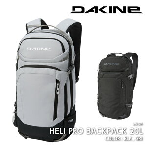 {Ki Xm[{[h obNpbN _JC DAKINE HELI PRO BACKPACK 20L BLKEGRI w v obNJg[ XL[ 25-26