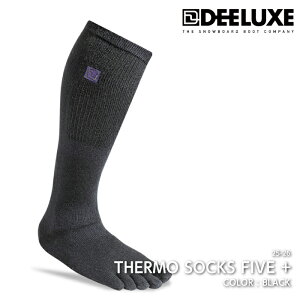 {Ki Xm[{[h \bNX fB[bNX DEELUXE THERMO SOCKS FIVE + Black T[ \bNX C Y fB[X 25-26
