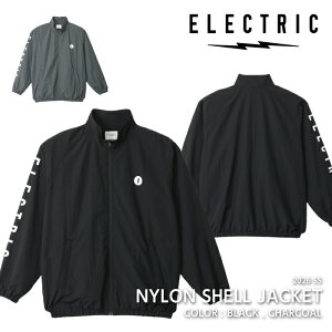 ���{���K�i �V�F���W���P�b�g �G���N�g���b�N ELECTRIC NYLON SHELL JACKET Black / Charcoal E26SJ03 2026SS