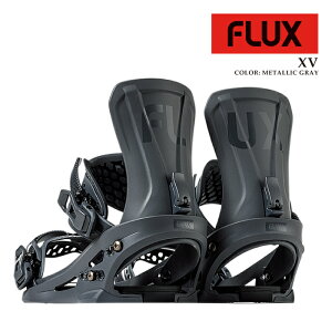 【エントリーで全品P10倍★マラソン期間】 日本正規品 スノーボード ビンディング フラックス FLUX XV Metallic Grey エックスブイ バインディング メンズ レディース 25-26