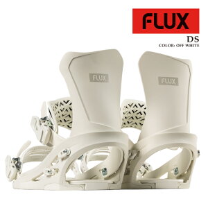 【エントリーで全品P10倍★マラソン期間】 日本正規品 スノーボード ビンディング フラックス FLUX DS Off White ディーエス バインディング メンズ レディース 25-26