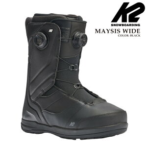 ���{���K�i �X�m�[�{�[�h �u�[�c �P�[�c�[ K2 MAYSIS WIDE Black ���C�V�X ���C�h �����Y 25-26
