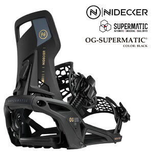 {Ki Xm[{[h rfBO iCfbJ[ NIDECKER OG-SUPERMATIC Black I[W[ X[p[}eBbN oCfBO Y fB[X 25-26
