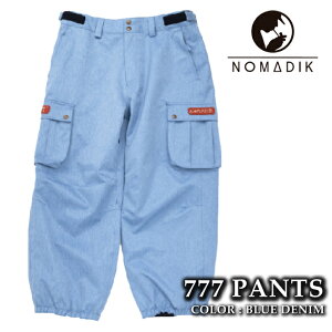 {Ki Xm[{[h EFA pc m}fBbN NOMADIK 777 PANTS Blue Denim Y fB[X 25-26