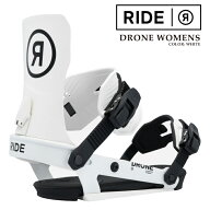 日本正規品 スノーボード ビンディング ライド RIDE DRONE WOMENS White ドローン ウィメンズ バインディ…