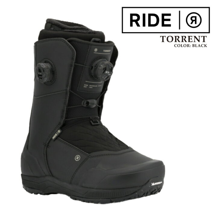楽天市場】日本正規品 スノーボード ブーツ ライド RIDE TORRENT Black 
