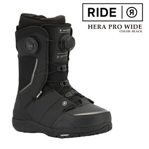 �y�G���g���[��P�ő�47�{�I4/17 9:59���z ���{���K�i �X�m�[�{�[�h �u�[�c ���C�h RIDE HERA PRO WIDE Black �w�� �v�� ���C�h ���f�B�[�X 25-26