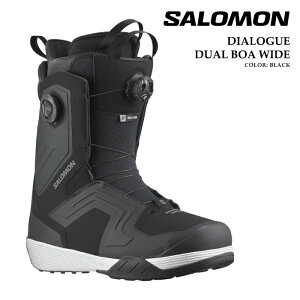 {Ki Xm[{[h u[c T SALOMON DIALOGUE DUAL BOA WIDE Black _CAO {A Y 25-26