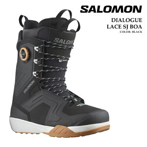 yGg[Pő47{BLACK FRIDAYԁz {Ki Xm[{[h u[c T SALOMON DIALOGUE LACE SJ BOA Black _CAO {A Y 25-26