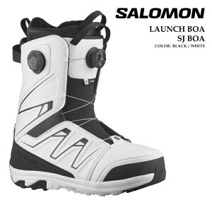 yGg[Pő47{BLACK FRIDAYԁz {Ki Xm[{[h u[c T SALOMON LAUNCH BOA SJ BOA Black White [` {A Y 25-26