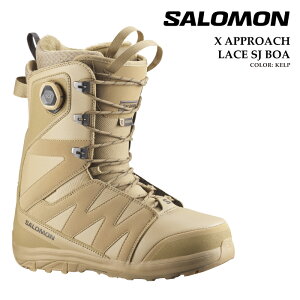 yGg[őSiP5{}\ԁz {Ki Xm[{[h u[c T SALOMON X APPROACH LACE SJ BOA Kelp GbNX Av[` {A Y fB[X 25-26