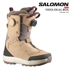 {Ki Xm[{[h u[c T SALOMON VISTA DUAL BOA Tan BX^ {A fB[X 25-26