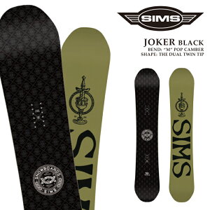 yGg[Pő47{BLACK FRIDAYԁz {Ki Xm[{[h  VX SIMS JOKER Black W[J[ Y fB[X 25-26