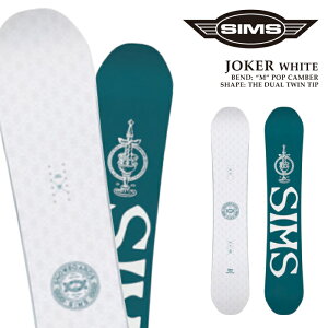 yGg[őSiP5{}\ԁz {Ki Xm[{[h  VX SIMS JOKER White W[J[ Y fB[X 25-26