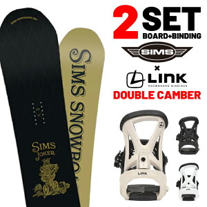 yGg[Pő47{BLACK FRIDAYԁz {Ki t\ Xm[{[h rfBO 2_Zbg VX SIMS JOKER Black + LINK GRD-2 W[J[  oCfBO Y 25-26