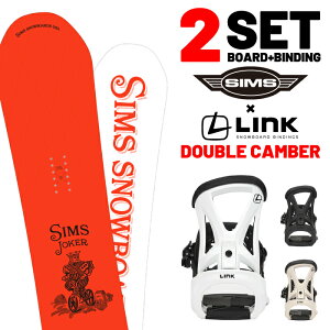 {Ki t\ Xm[{[h rfBO 2_Zbg VX SIMS JOKER (JP LTD COLOR) Red + LINK GRD-2 W[J[  oCfBO Y 25-26