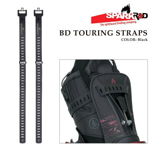 {Ki Xvbg{[h rfBO Xgbv Xp[N SPARK R&D BD TOURING STRAPS Black 25-26