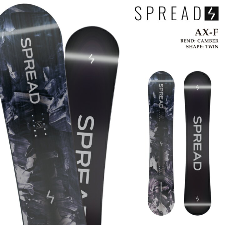 楽天市場】日本正規品 スノーボード 板 スプレッド SPREAD AX-F エー 
