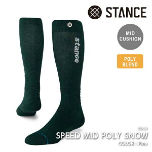�y�G���g���[��P�ő�49�{�I4/10 1:59���z ���{���K�i �X�m�[�{�[�h �\�b�N�X �X�^���X STANCE SPEED MID POLY SNOW �C�� ���� ������ �X�L�[ 25-26